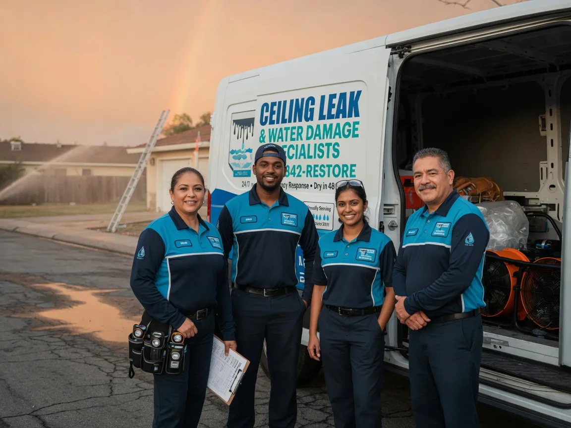 Ceiling Leak Cleanup company in South San Francisco, CA